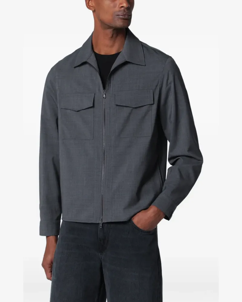 Biagio Santaniello Pisa Jacke - Grau Grau