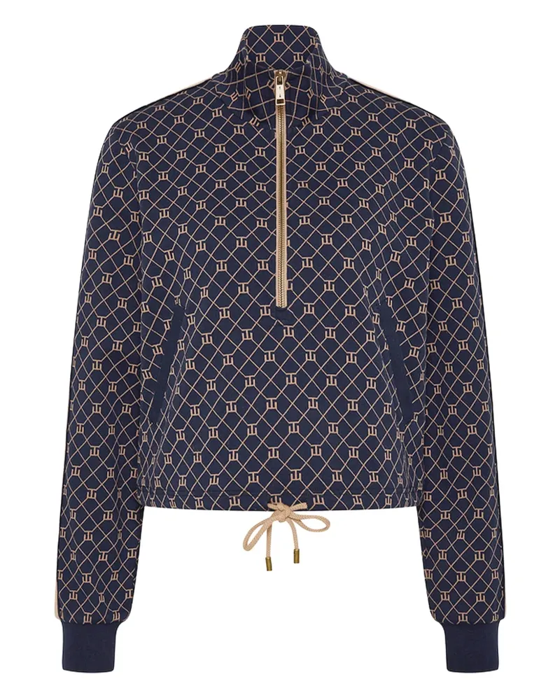 The Upside Ezra Sweatshirt mit geometrischem Print - Blau Blau