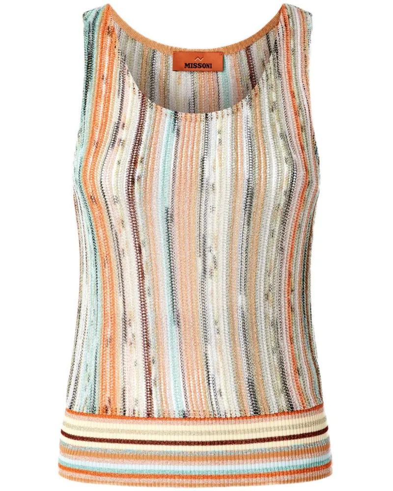 Missoni Gestreiftes Top - Nude Nude