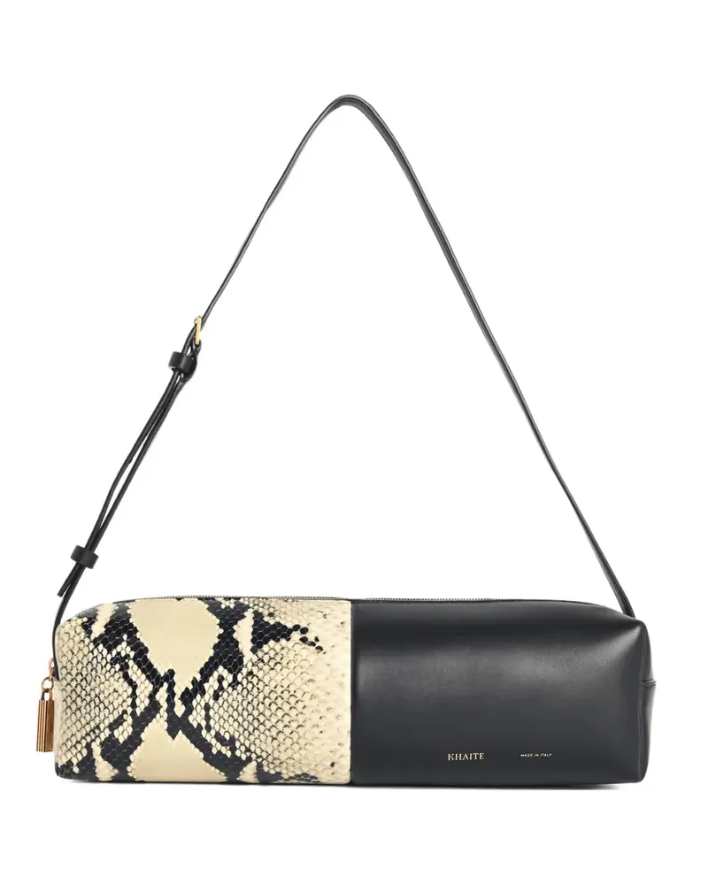KHAITE Kye leather shoulder bag - Schwarz Schwarz