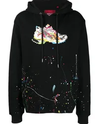 Mostly Heard Rarely Seen Hoodie mit Sneaker-Print Schwarz