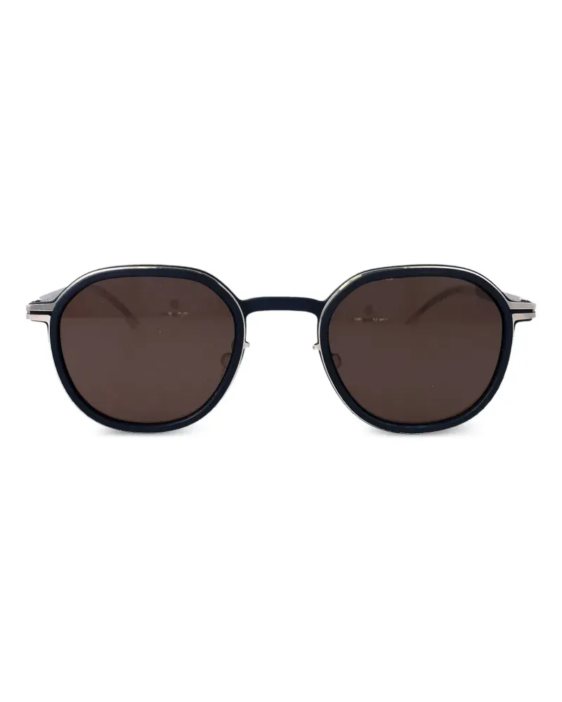 Mykita Sonnenbrille mit rundem Gestell - Blau Blau