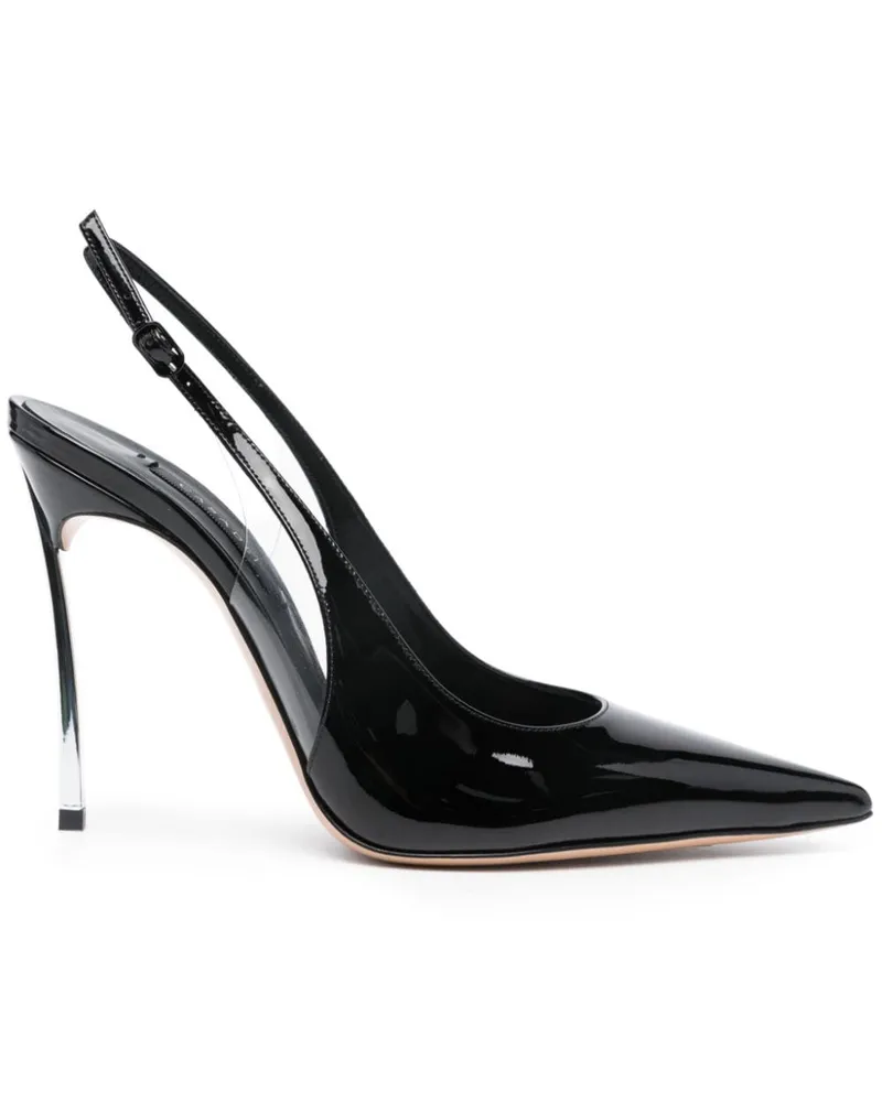 Casadei Superblade Pumps 100mm - Schwarz Schwarz