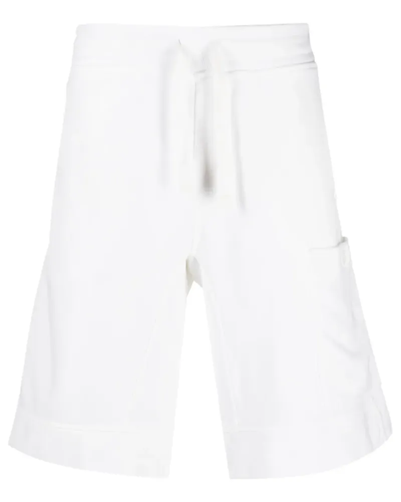 Ten c Shorts mit aufgesetzter Tasche - Weiß Weiß