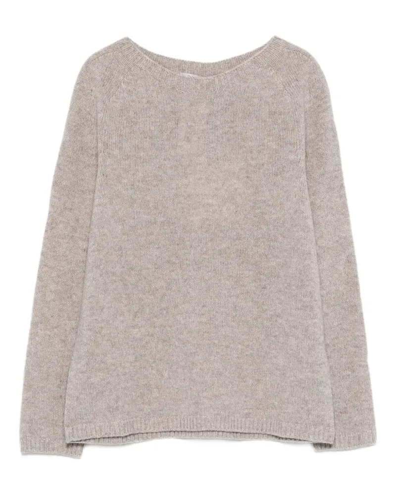 Max Mara Max Mara Langärmeliger Pullover - Nude Nude