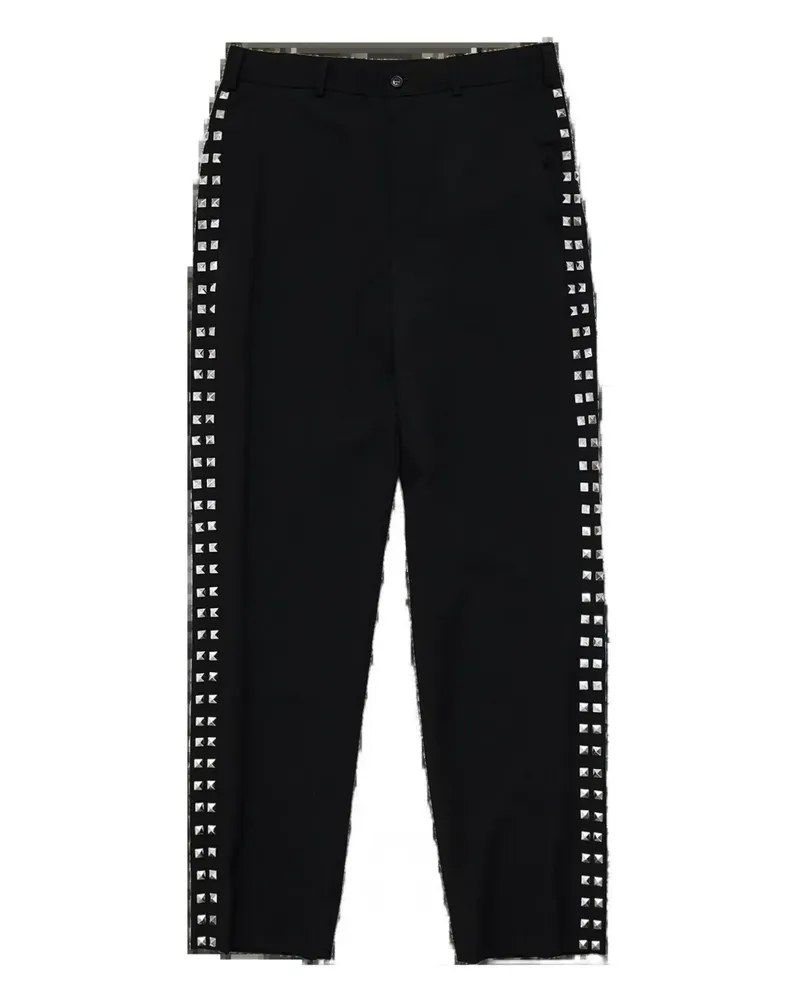 Comme des Garçons Hose mit Nieten - Schwarz Schwarz