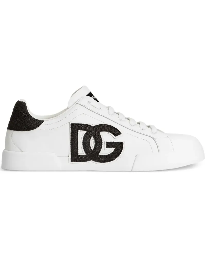 Dolce & Gabbana Portofino Sneakers - Weiß Weiß