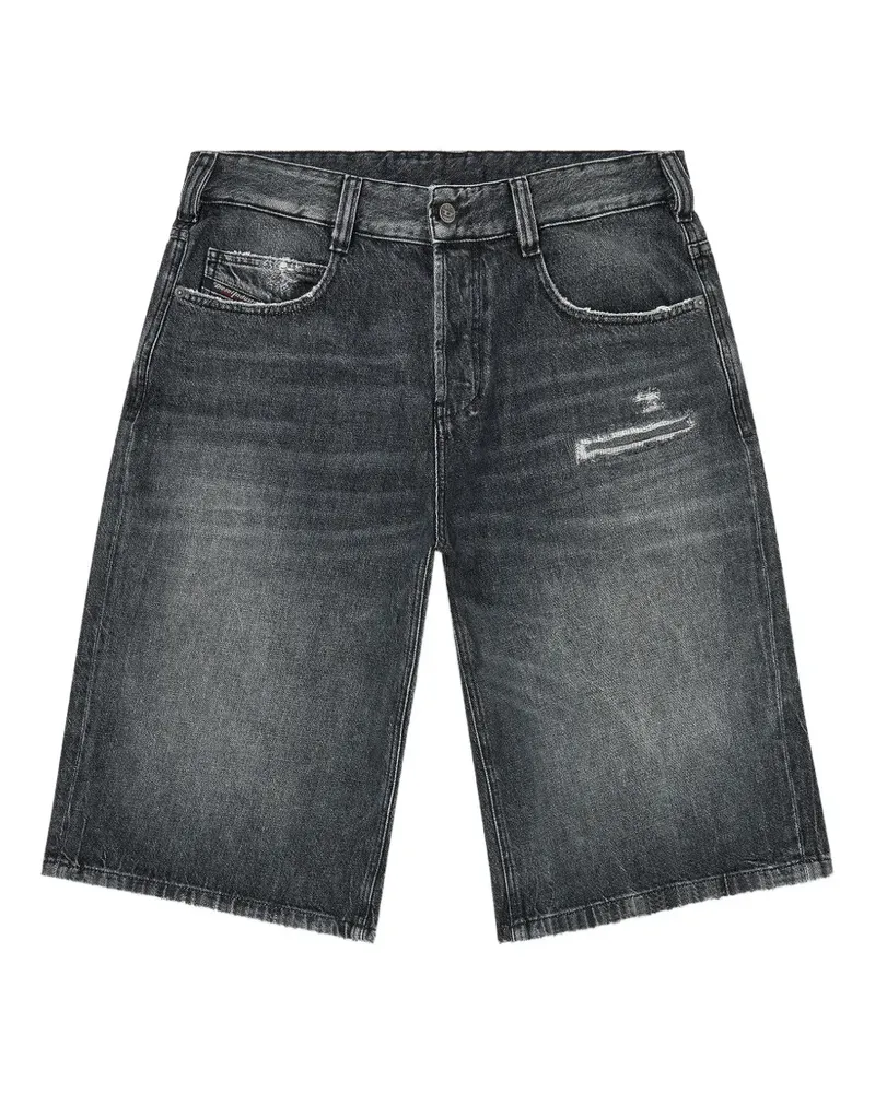 Diesel distressed denim shorts - Grau Grau
