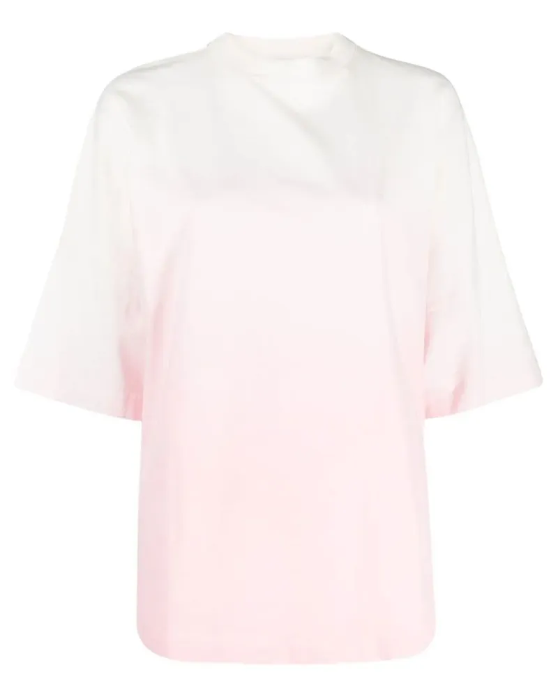 Palm Angels T-Shirt mit Farbverlauf - Rosa Rosa