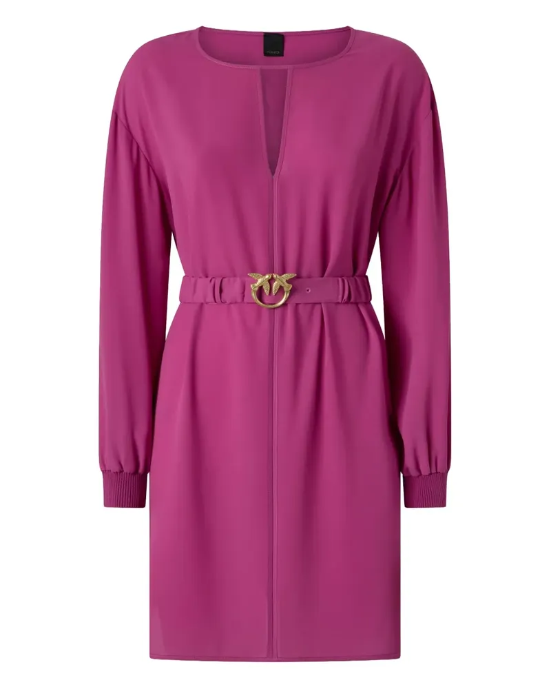 Pinko Minikleid mit Ballonärmeln - Rosa Rosa