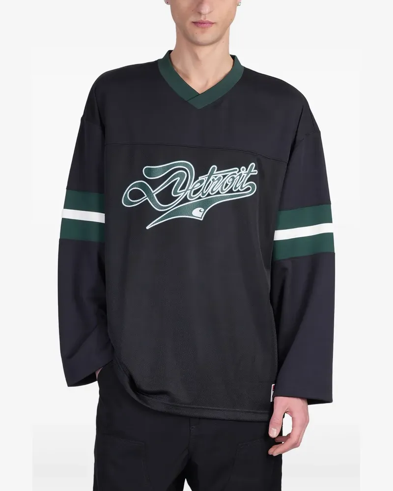 Carhartt WIP Detroit T-Shirt - Schwarz Schwarz