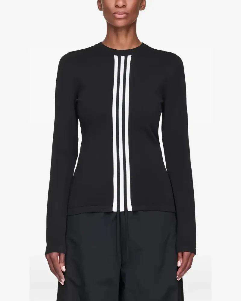 Y-3 Klassisches Langarmshirt - Schwarz Schwarz