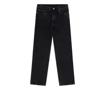 Jeans mit geradem Bein - Schwarz