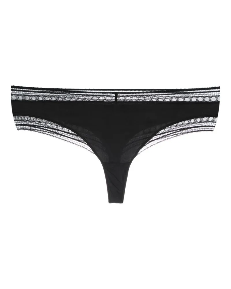 Eres Voeux Slip - Schwarz Schwarz