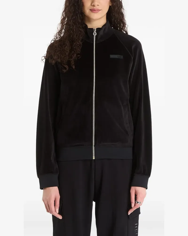 EA7 zip-up sweatshirt - Schwarz Schwarz