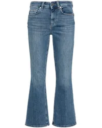 Liu Jo Bootcut-Jeans mit hohem Bund Blau