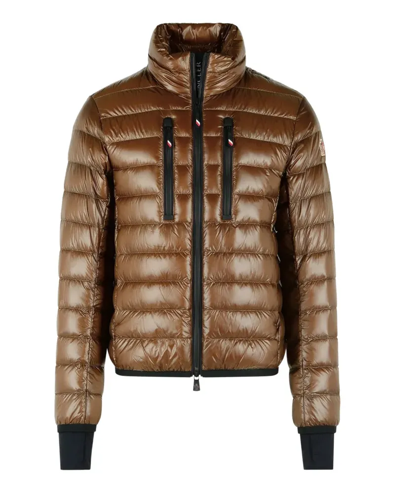 Moncler Wattierte Hers Skijacke - Braun Braun