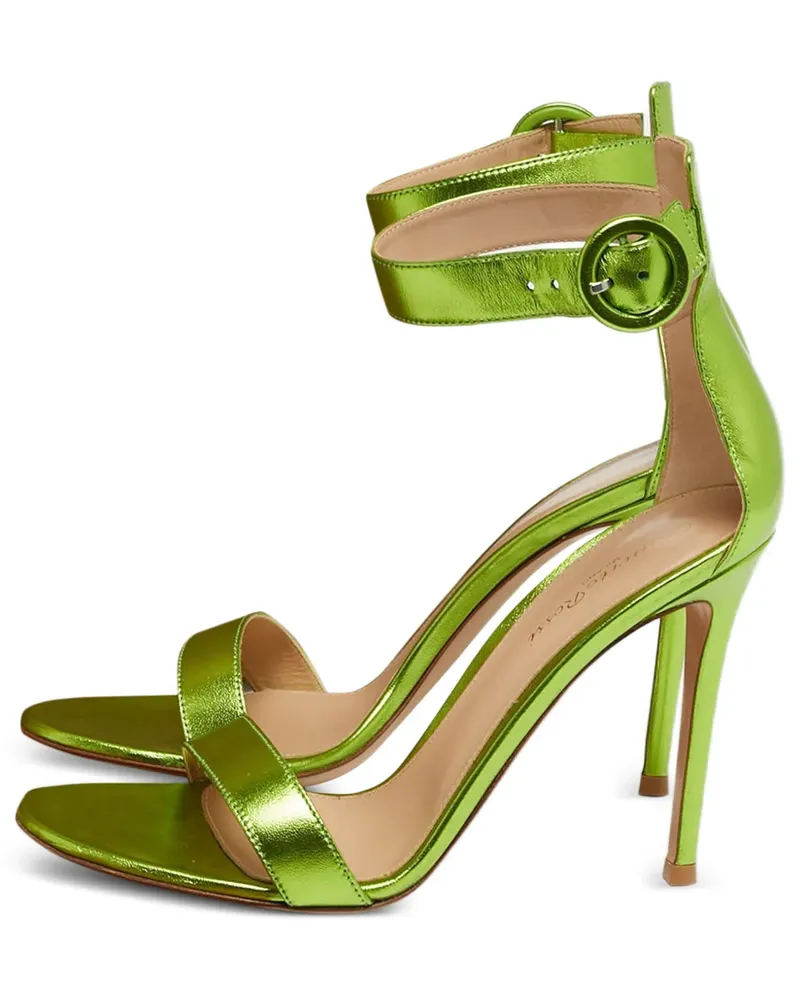 Gianvito Rossi Portofino buckle sandals - Grün Grün