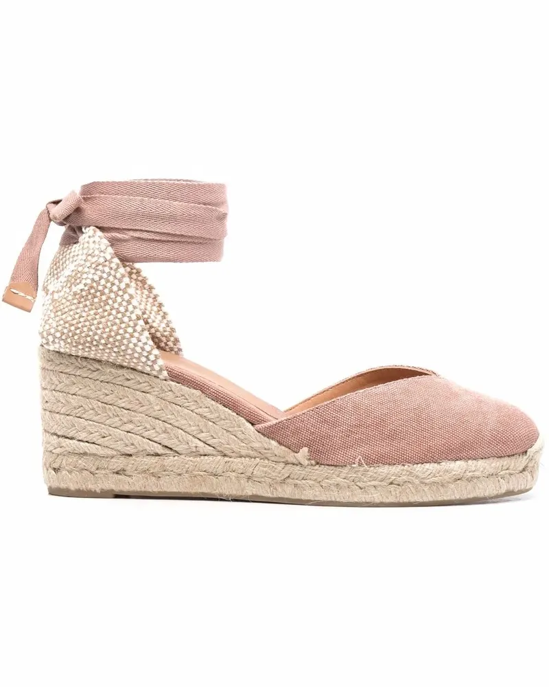 Castañer Chiara Wedge-Espadrilles 70mm - Rosa Rosa