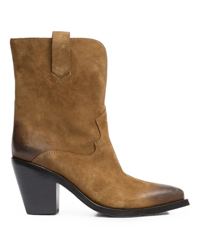 ash Jester Western-Stiefeletten - Braun Braun