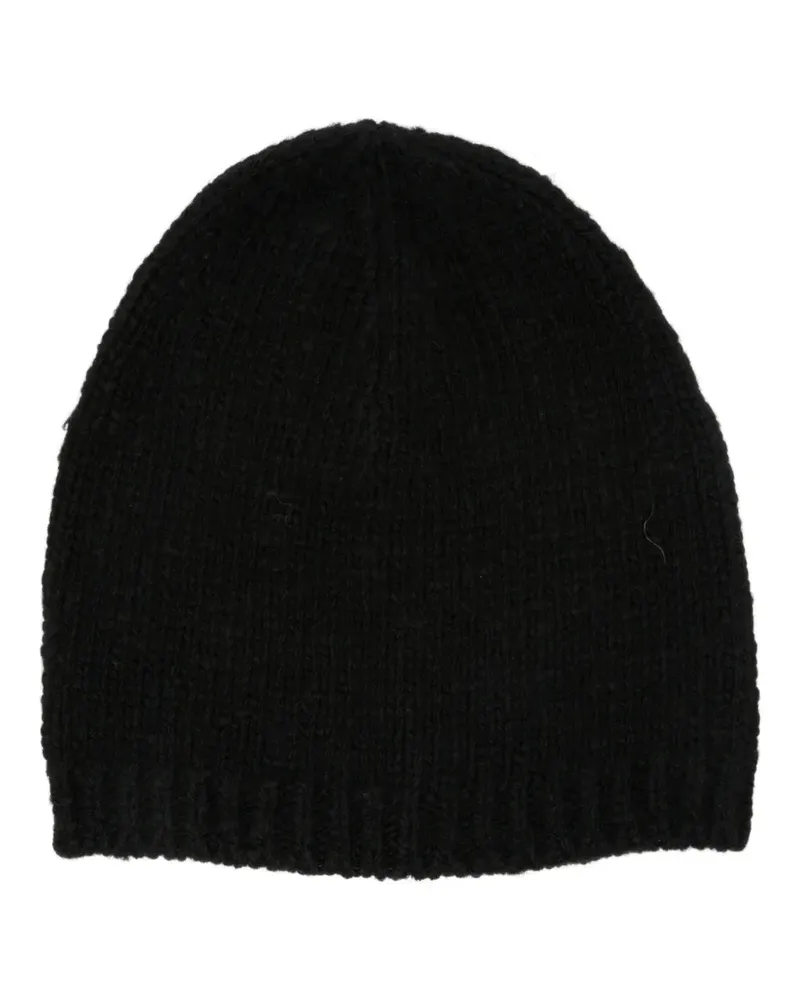 Our Legacy Klassische Beanie - Schwarz Schwarz