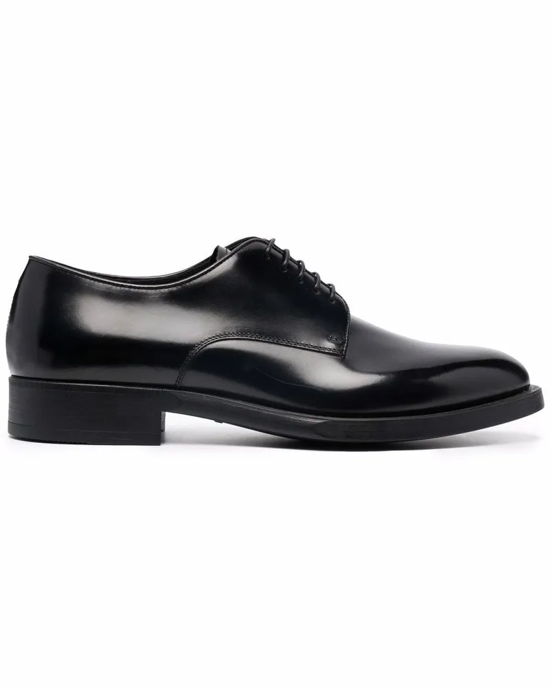 Giorgio Armani Oxford-Schuhe mit Schnürung Schwarz