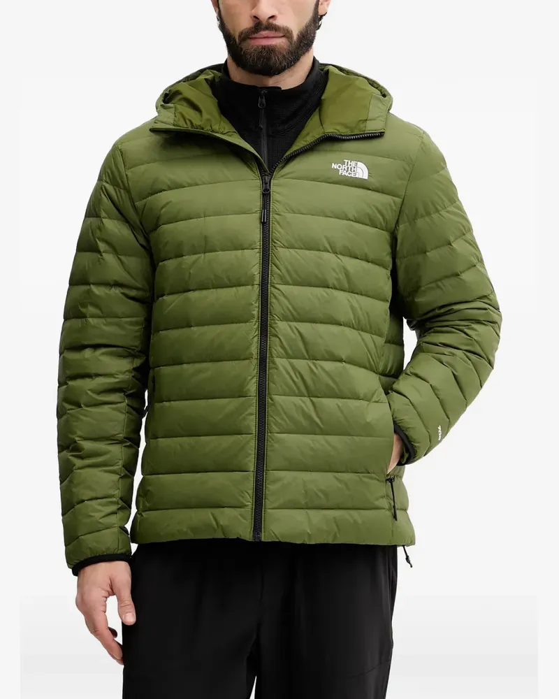 The North Face Classic hooded down jacket - Grün Grün