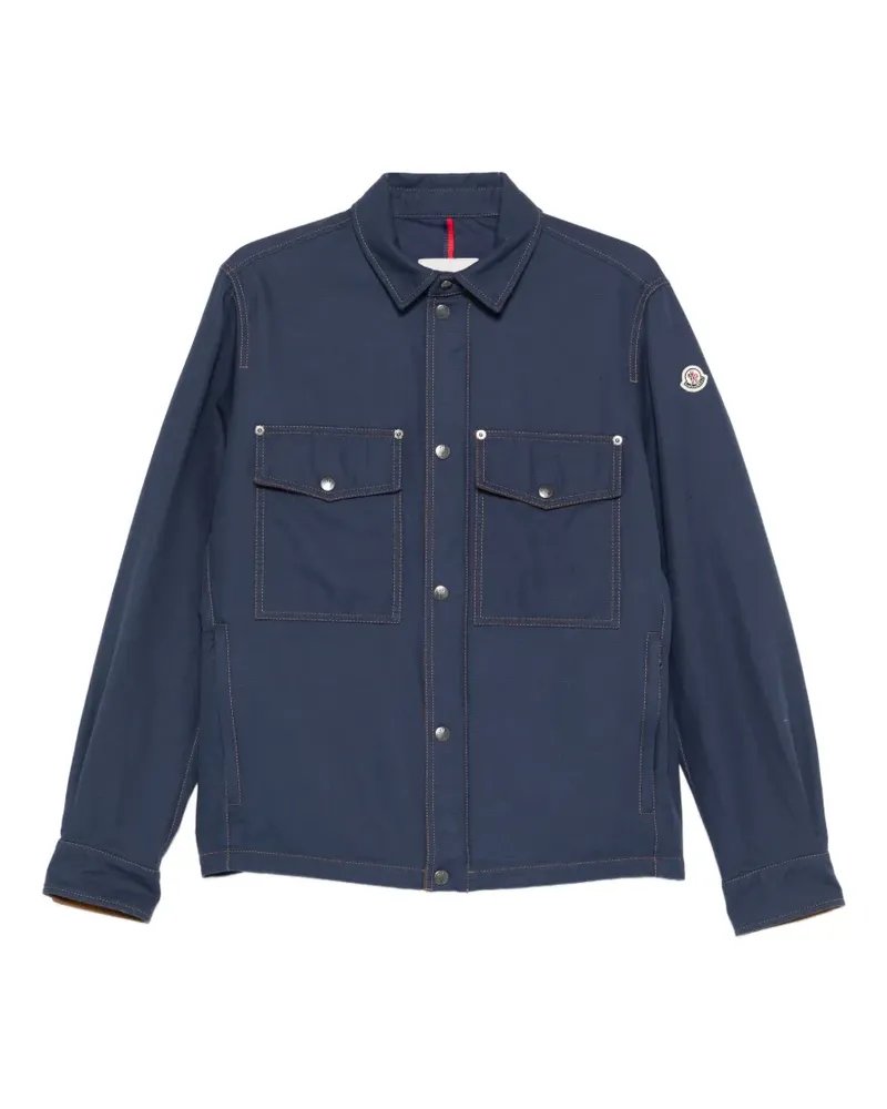 Moncler Watagua shirt jacket - Blau Blau
