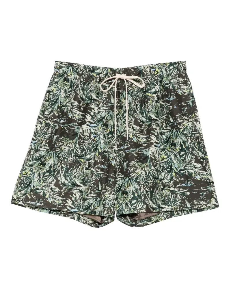 AURALEE printed silk shorts - Braun Braun