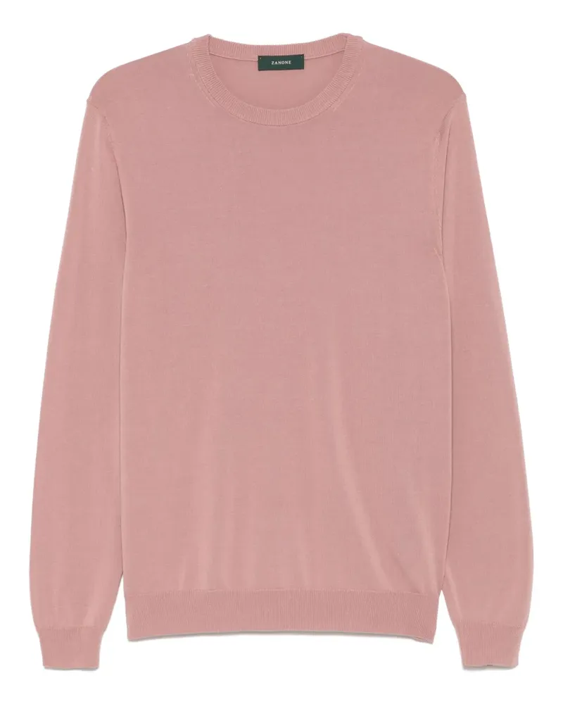 Zanone Oberteil aus Baumwolle - Rosa Rosa