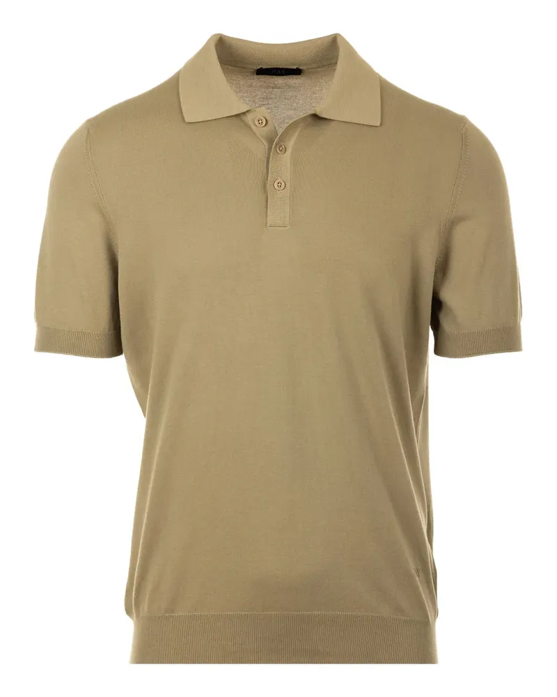 Fay Poloshirt mit kurzen Ärmeln - Grün Grün