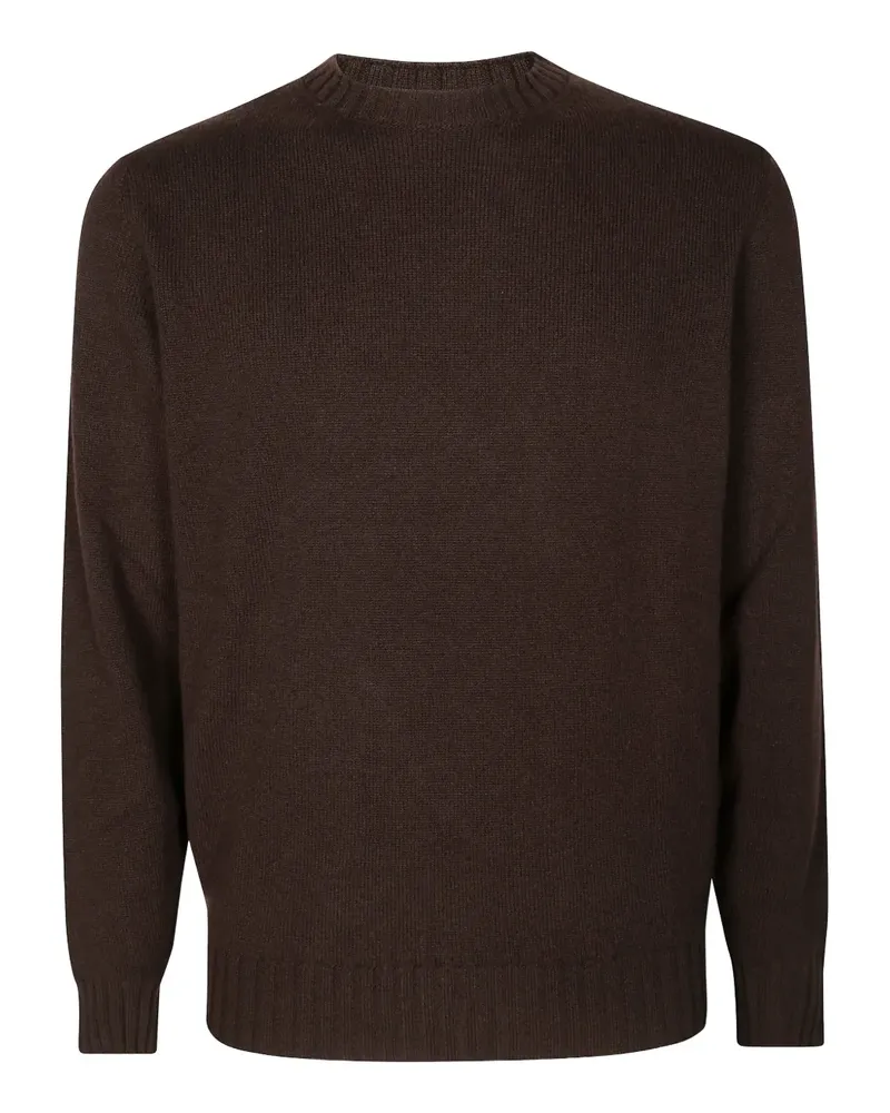 Filippo de Laurentiis Kaschmirpullover mit rundem Ausschnitt - Braun Braun