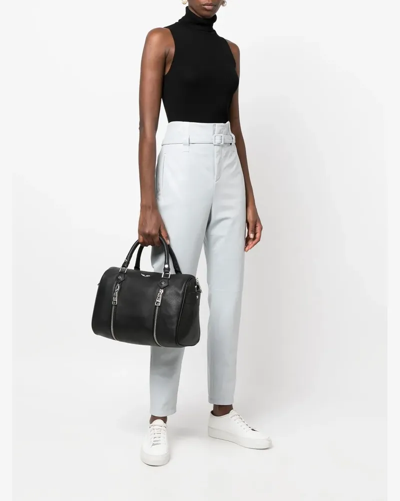 Zadig & Voltaire Mittelgroße Schultertasche - Schwarz Schwarz