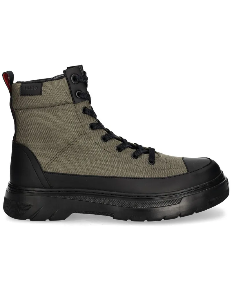 HUGO BOSS Schnürstiefel im Hybrid-Design - Grün Grün