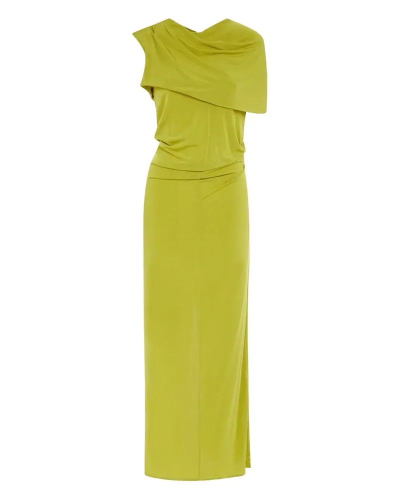 Magda Butrym Drapiertes Minikleid - Grün Grün