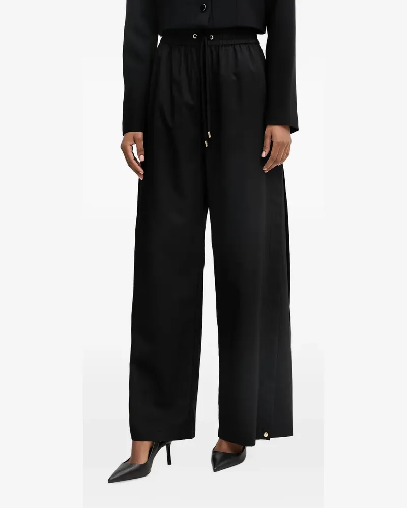 Liu Jo Hose mit Schlitzdetails - Schwarz Schwarz