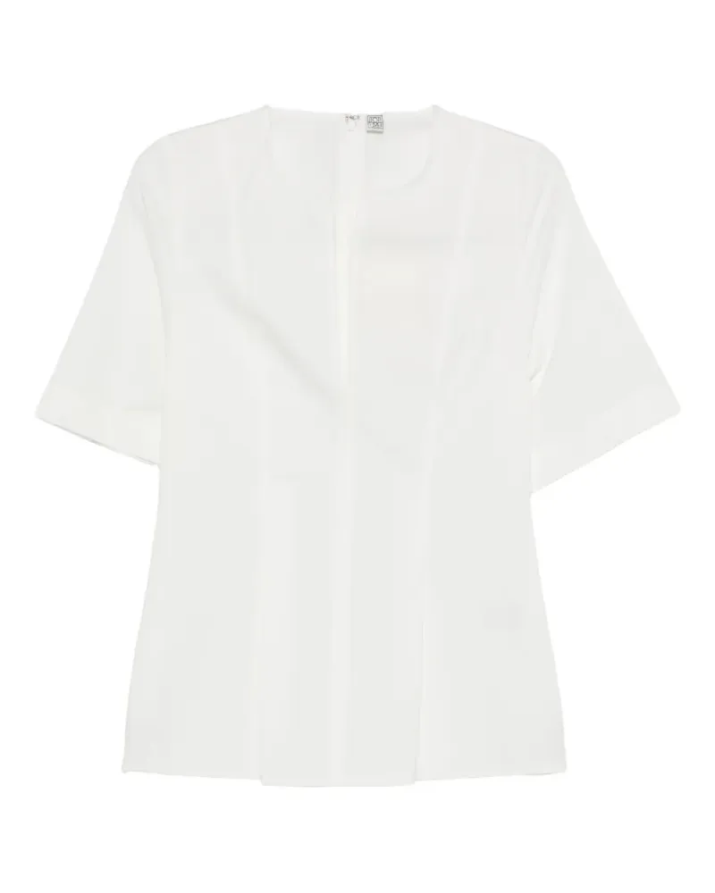 Totême V-neck blouse - Weiß Weiß