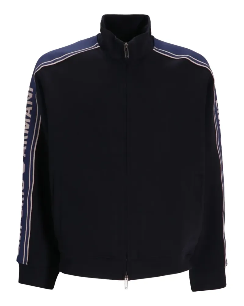 Emporio Armani Jacke mit Logo-Detail - Blau Blau