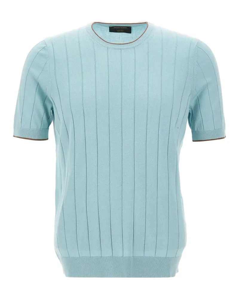 Gran Sasso crew-neck T-shirt - Blau Blau