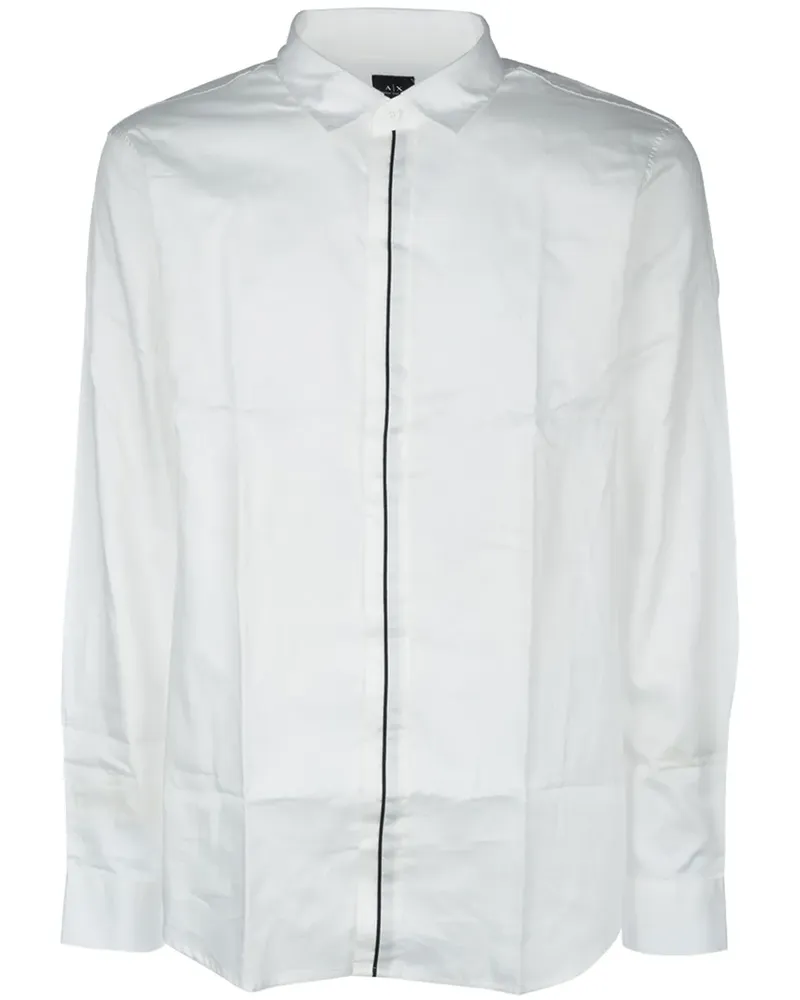 Armani Exchange Klassisches Hemd - Weiß Weiß