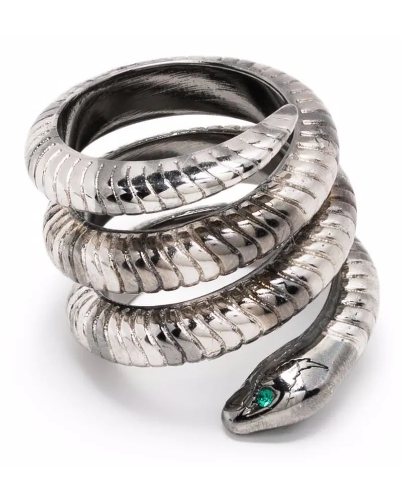 Zadig & Voltaire Ring mit Schlange Silber