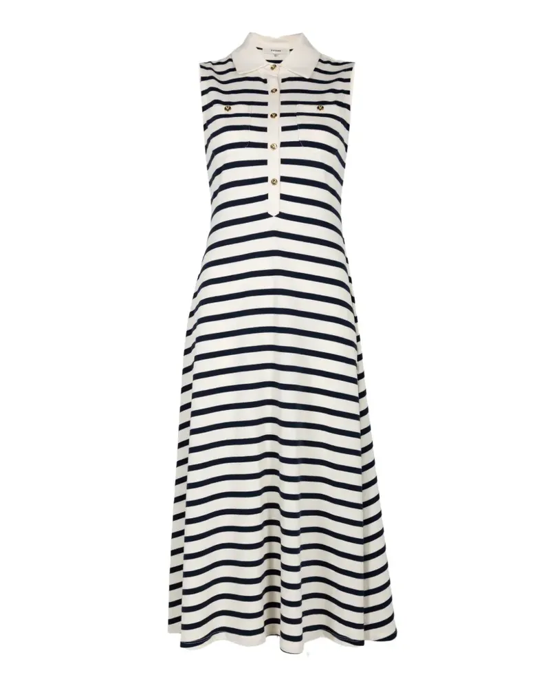Frame Denim Sea Breeze midi dress - Blau Blau