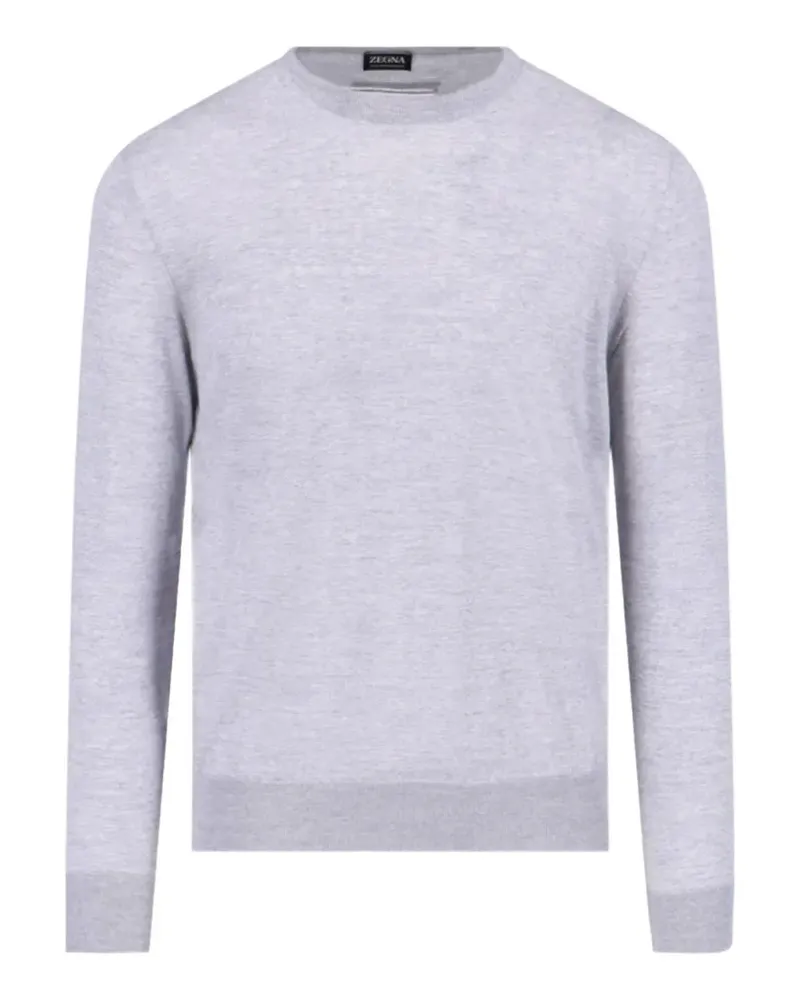 Ermenegildo Zegna Pullover mit Rundhalsausschnitt - Grau Grau