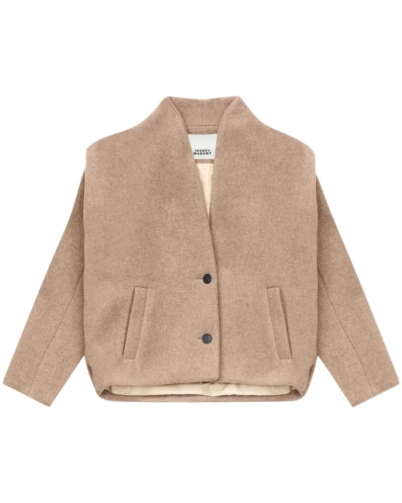Isabel Marant Drogo Jacke - Braun Braun