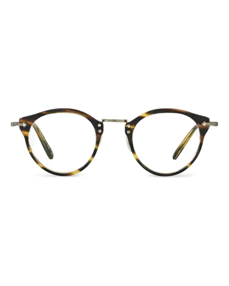 Oliver Peoples Brille mit Schildpatt-Optik - Braun Braun