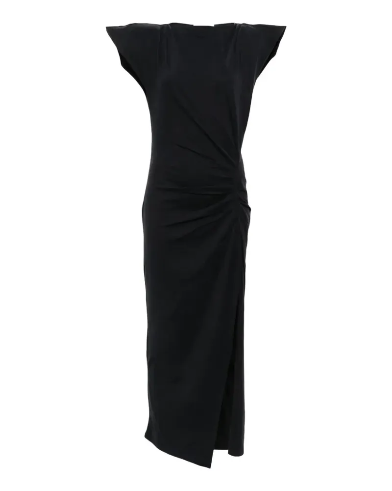 Isabel Marant Maxikleid mit seitlichen Schlitzen - Schwarz Schwarz