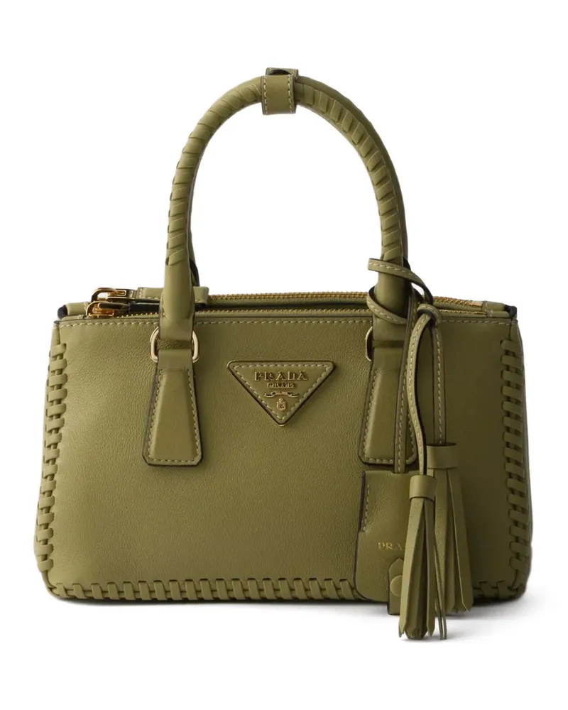 Prada Galleria mini leather bag - Grün Grün