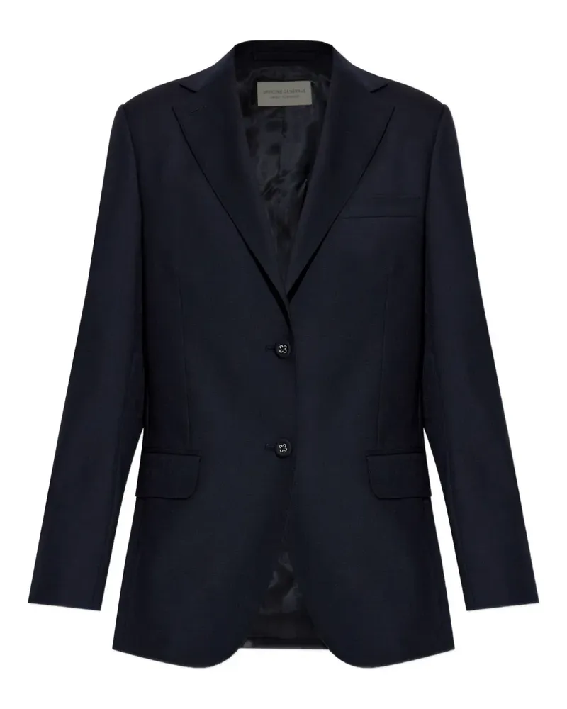 Officine Generale Einreihiges Sakko - Blau Blau