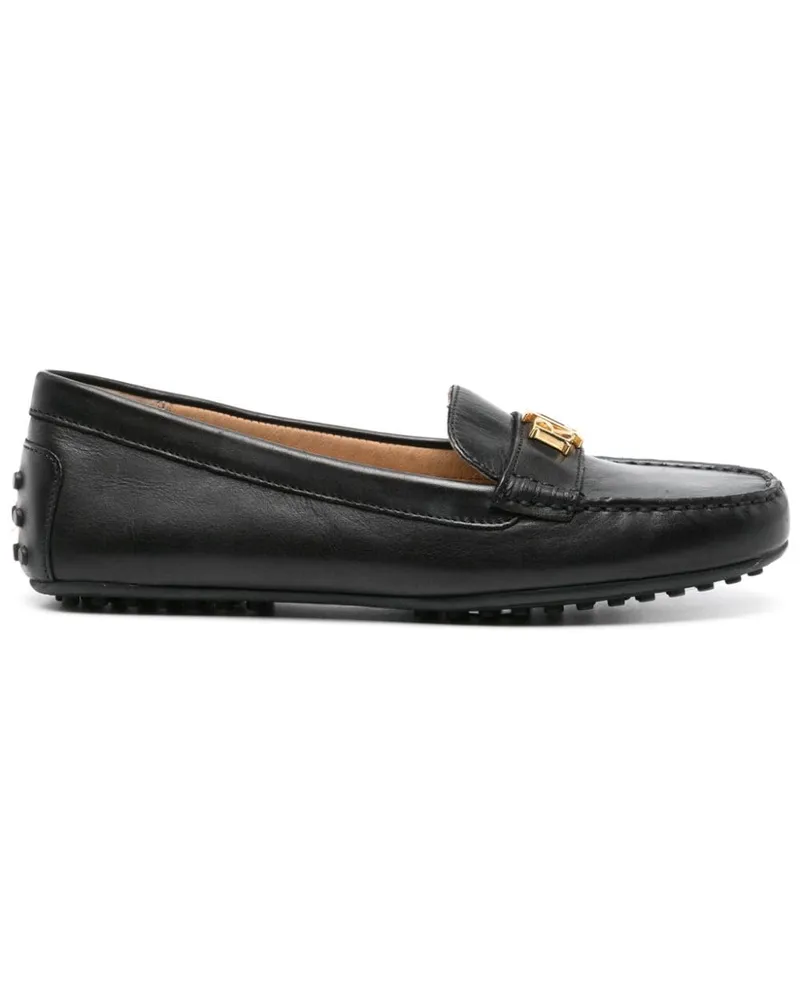 Ralph Lauren Barnsbury Driver Loafer Schwarz