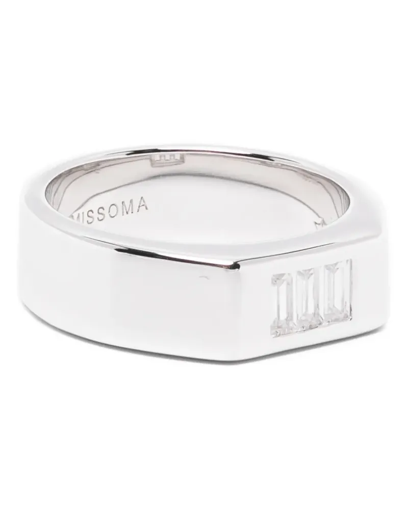 Missoma x Lucy Williams chunky ring - Silber Silber